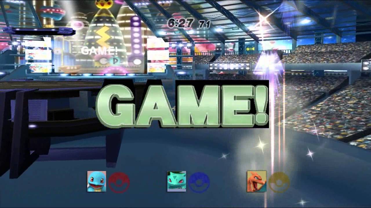 Project M TAS - Squirtle vs Ivysaur vs Charizard