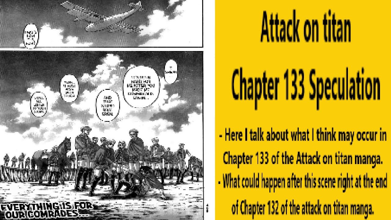 Attack on titan Chapter 133 Speculation