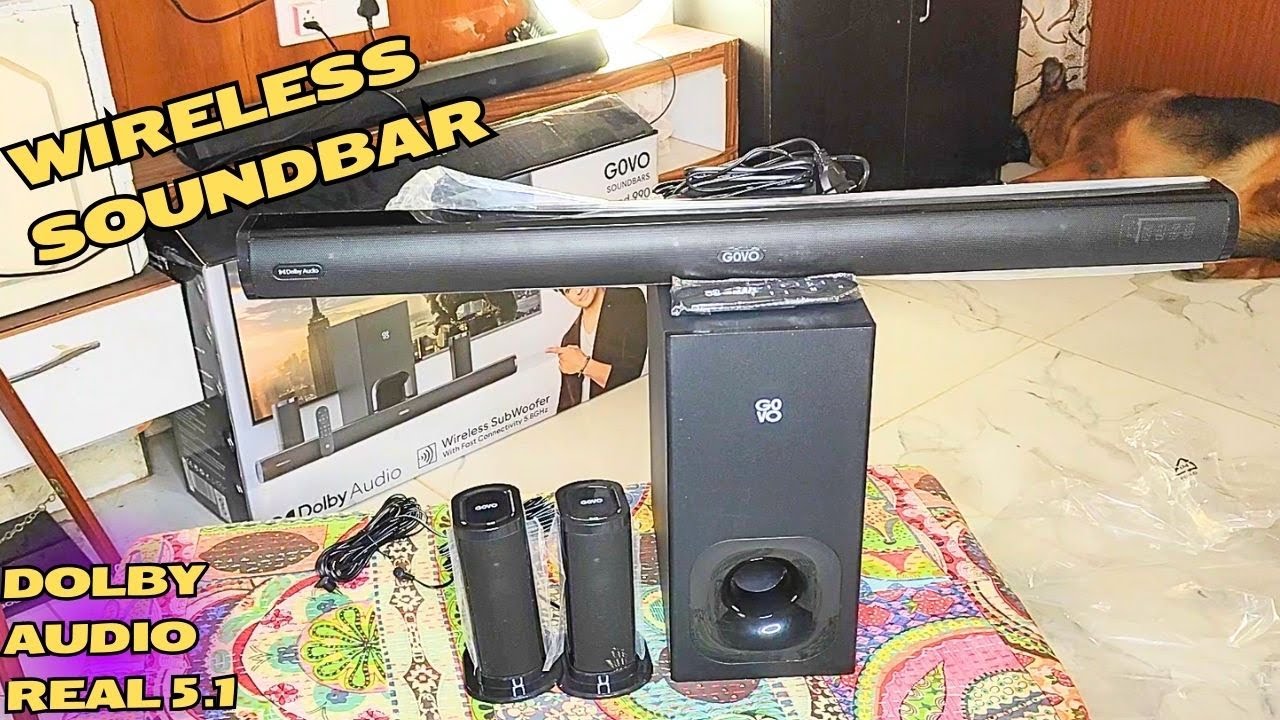 GOVO GoSurround 990 Dolby Digital | 525W Sound bar, 5.1 Channel Home Theatre Unboxing and Soundtest