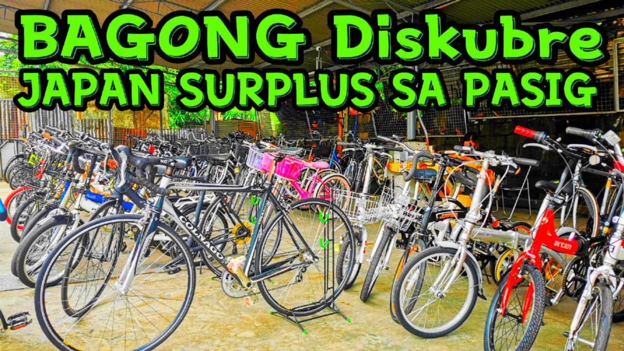 BAGONG BUKAS JAPAN SURPLUS BICYCLE SHOP | DOROS BIKES PASIG