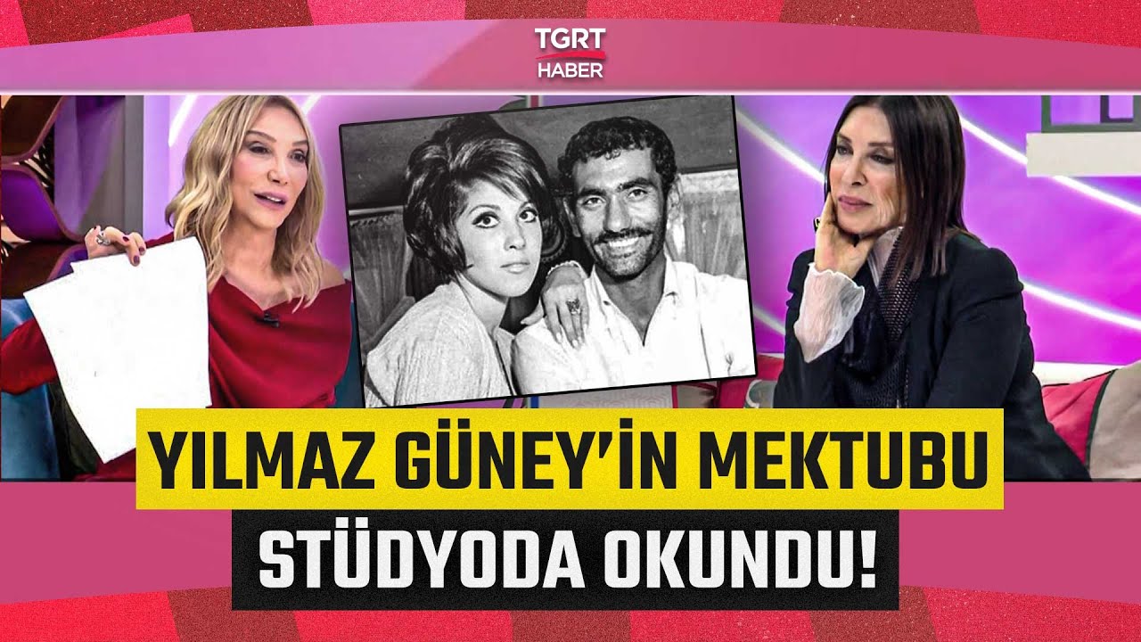 Nebahat Çehre Yasemin'in Penceresi'nde! Yılmaz Güney'in Aşk Mektubu Stüdyoda Okundu