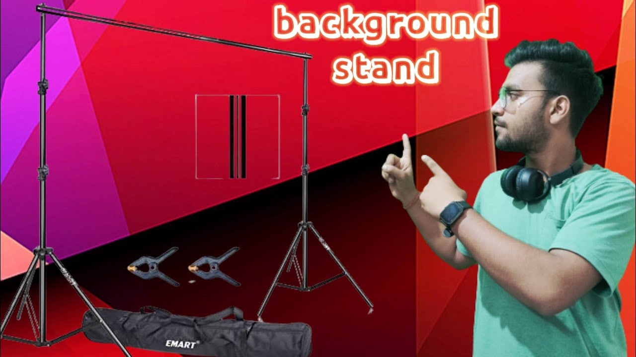 Green Background Stand | Unboxing and Review | Best Backdrop stand Prolite  Brand | Cheap & Best 100