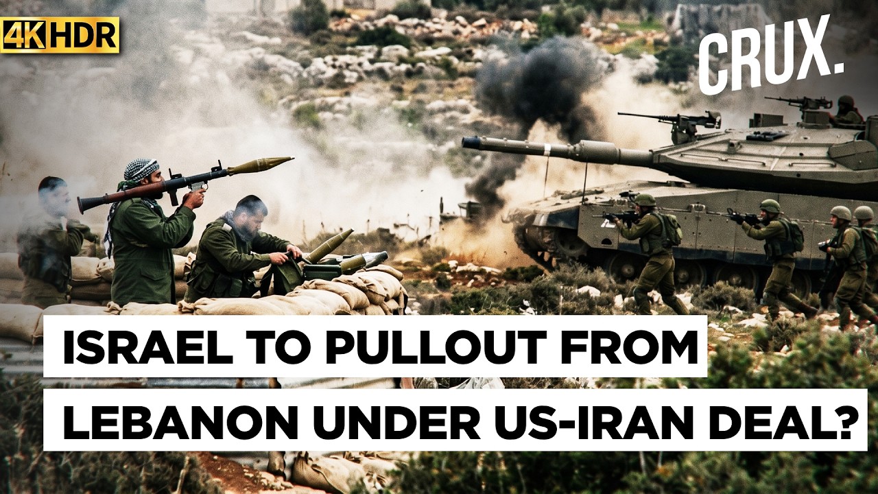 Israel &lsquo;Hits 300 Hezbollah Sites, Kills 80 Fighters&rsquo;, IDF To Leave Lebanon Under US-Iran Deal? | 4K