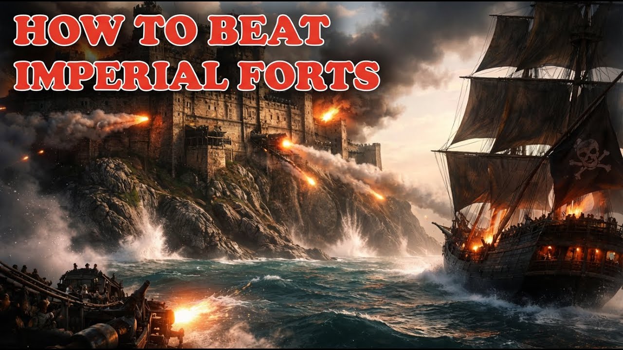 World of Sea Battle: Taking Down an Imperial Fort Gameplay - Every Move Explained