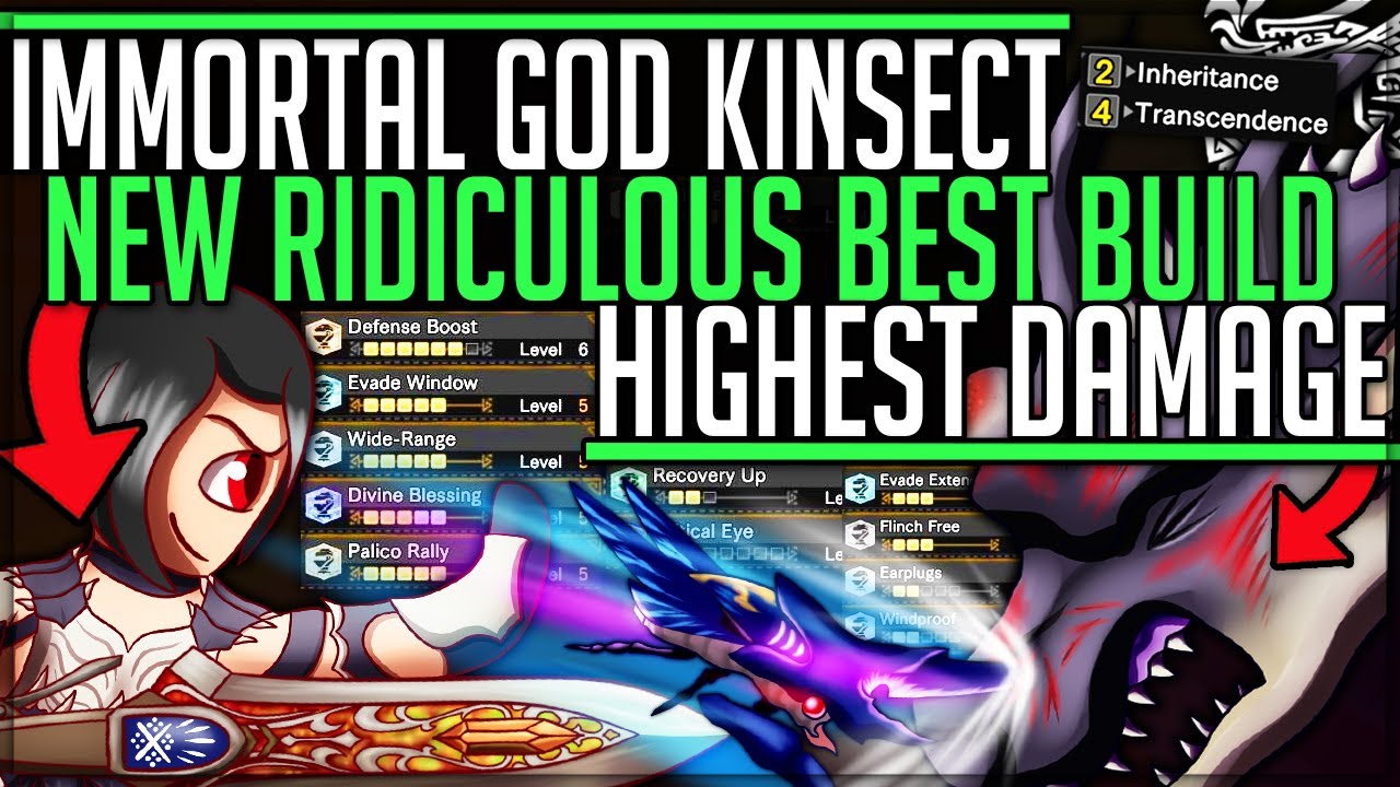 The Best Build in Game - Immortal Kinsect Beats Fatalis Solo - Monster Hunter World Iceborne! #mhw