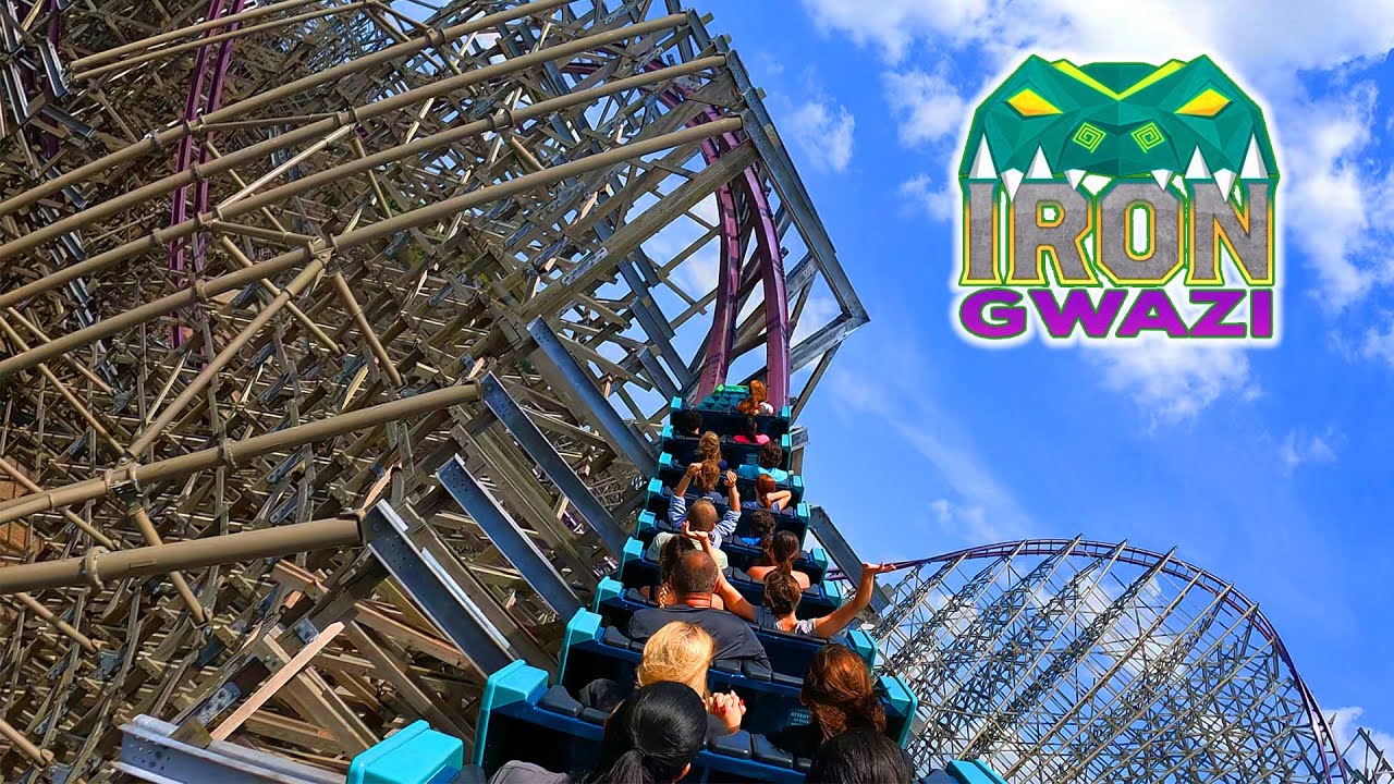 Iron Gwazi 4K POV - Busch Gardens Tampa Bay