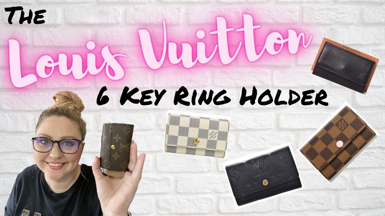 Louis Vuitton 6 Key Ring Holder Review// LV Multicles 6 Key Holder