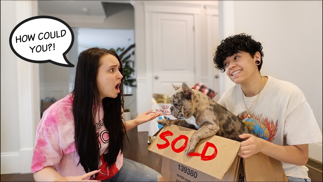 I SOLD OUR PUPPY PRANK ON GIRLFRIEND!