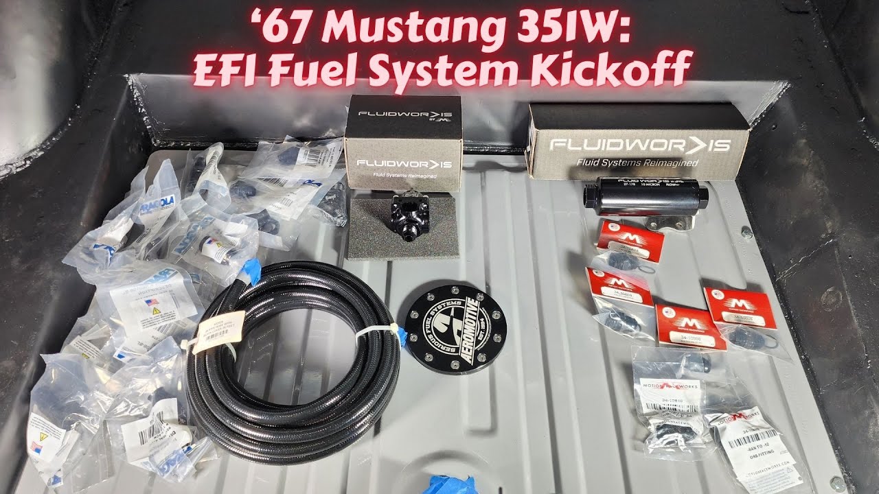 Mustang 351W 1967 года: запуск системы впрыска топлива EFI