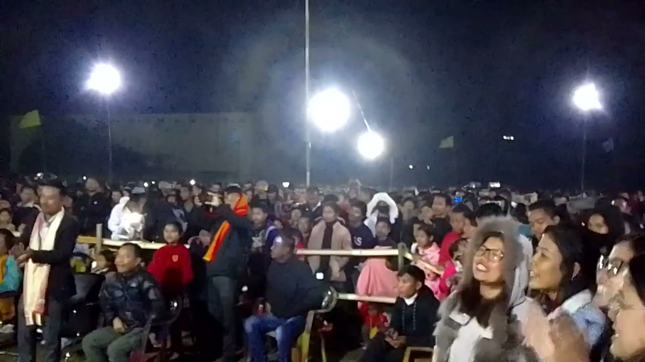 Rebabone Ripengne Chingni Songona //  Garo Song by Marcus Sangma at Baghmara live Perform 🥰