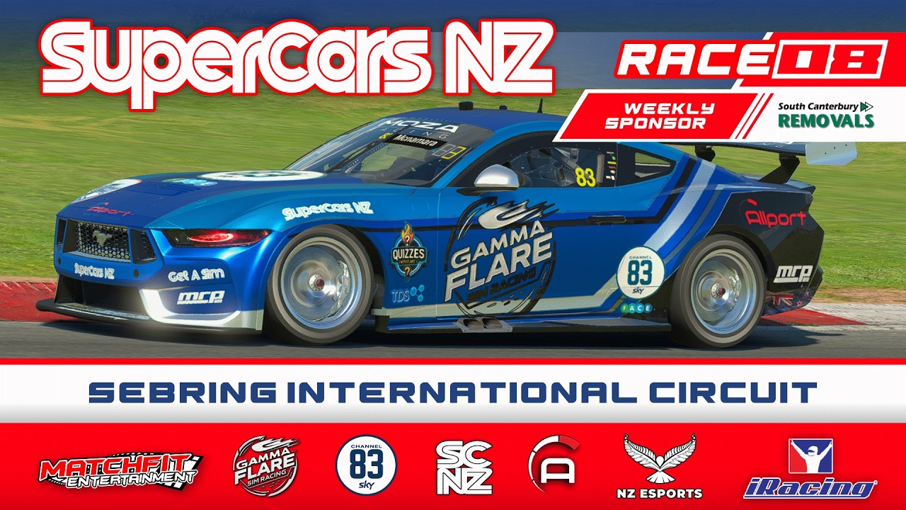 SCNZ // Allports V8 SUMMER SERIES | RND-8 | SEBRING