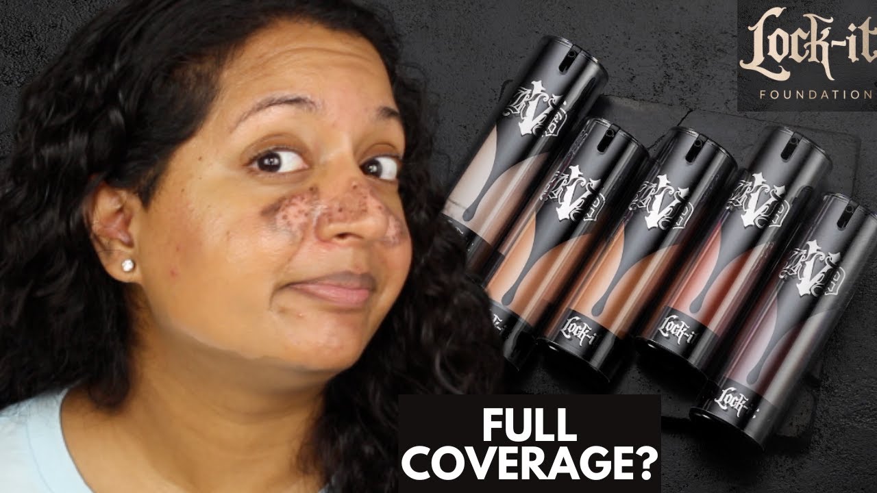 KVD Lock-It Foundation Review 1 Week Wear Test