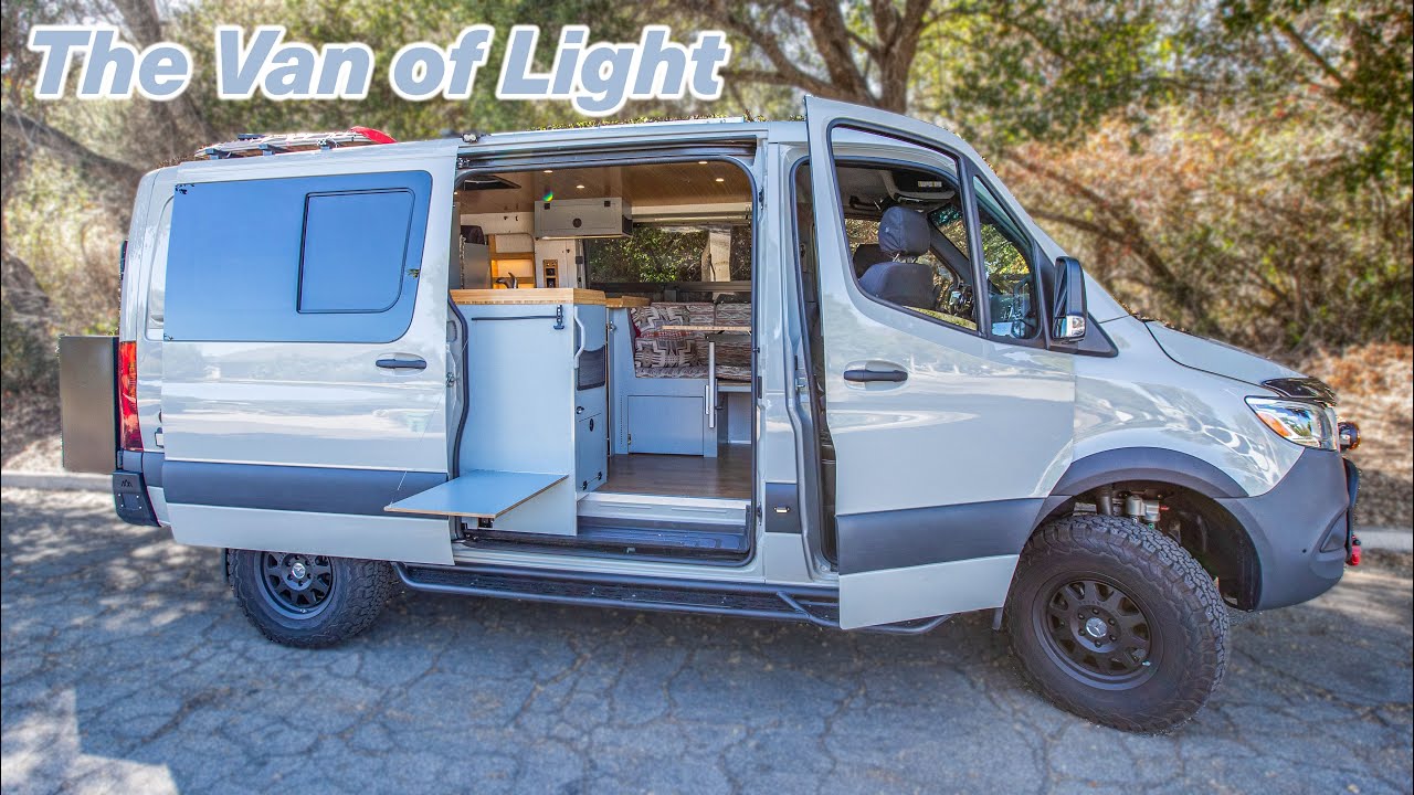 ПОТРЯСАЮЩИЙ НИЗКИЙ 4x4 Sprinter фотографа — полностью изготовлен на заказ