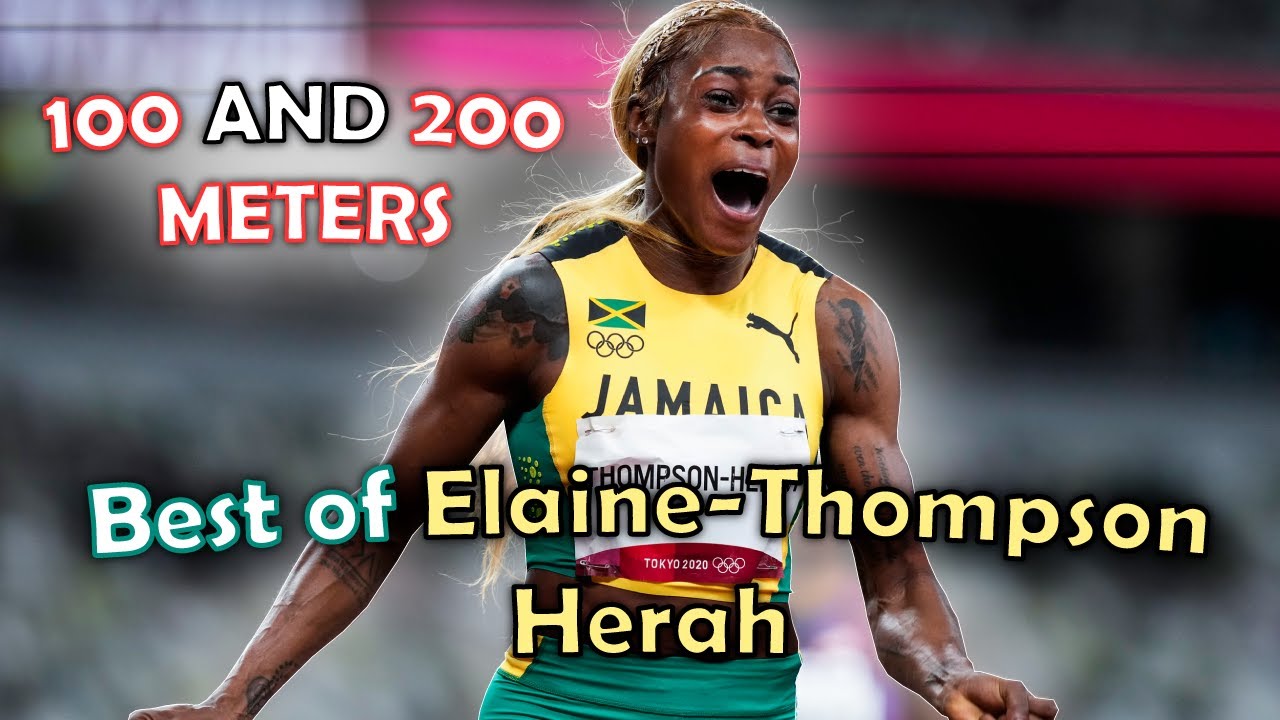 Top 6 Elaine Thompson-Herah Sprint Finishes | Back-To-Back Double Olympic Golds
