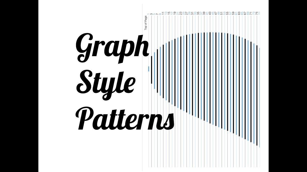 Graph Style Mark and Fold Book Folding