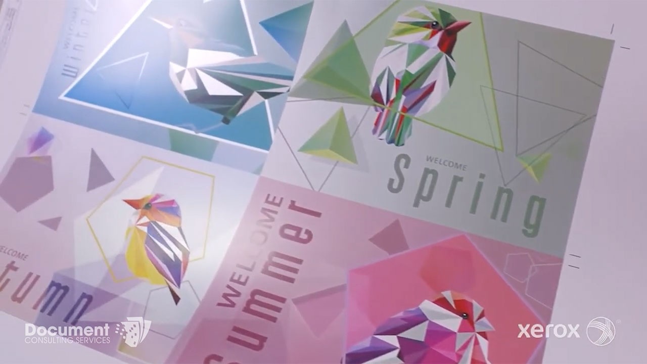 Designing for Metallic Dry Inks on the Xerox® Iridesse™ Production Press
