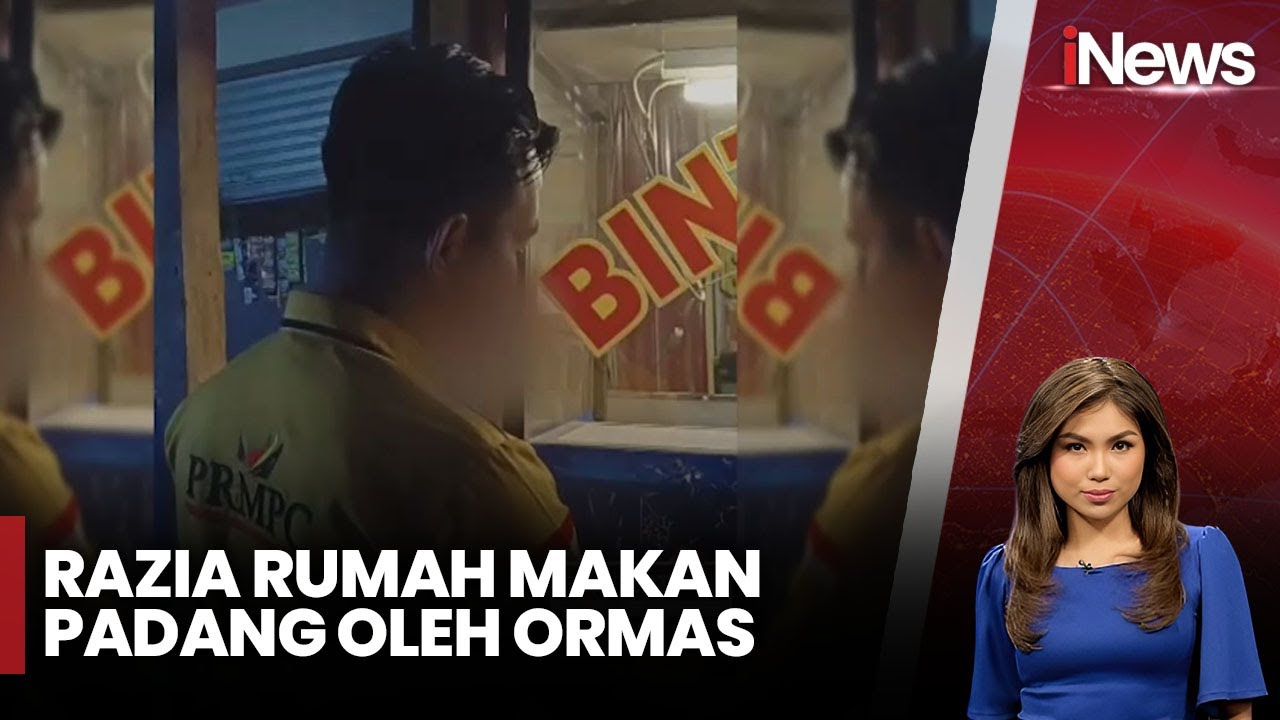 Viral Rumah Makan Padang di Cirebon Dirazia, Pemiliknya Disebut Bukan Asal Padang- iNews Malam 29/10