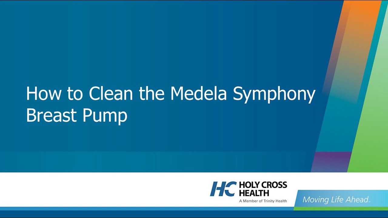 How to Clean the Medela Symphony Breast Pump