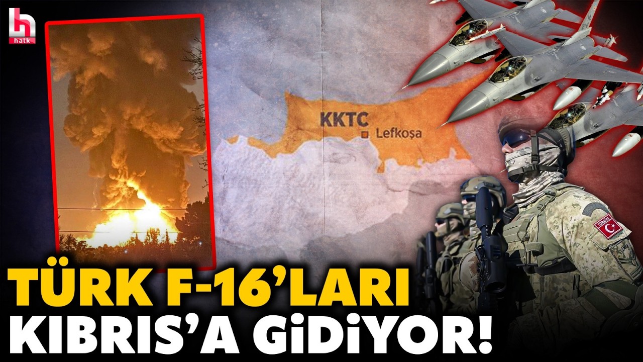 SAVAŞ YAYILIYOR: Türkiye, KKTC'ye F-16 göndermek için hazırlıklara başladı!