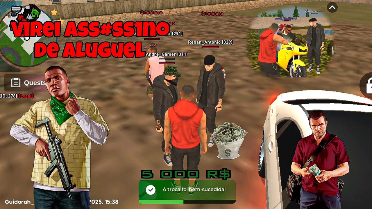 Virei Ass#ss1no de Aluguel no Rio Rise 🤣🤑
