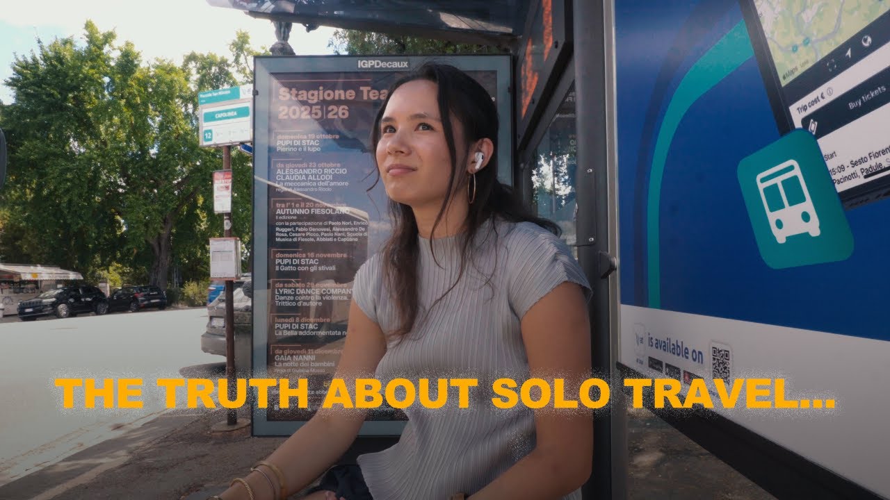 the truth about solo traveling | dealing with travel fatigue & loneliness in florence, italy