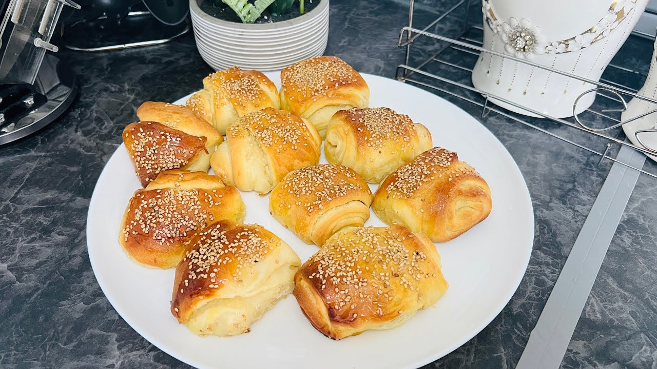 پخت شیرینی دانمارکی 😋😋