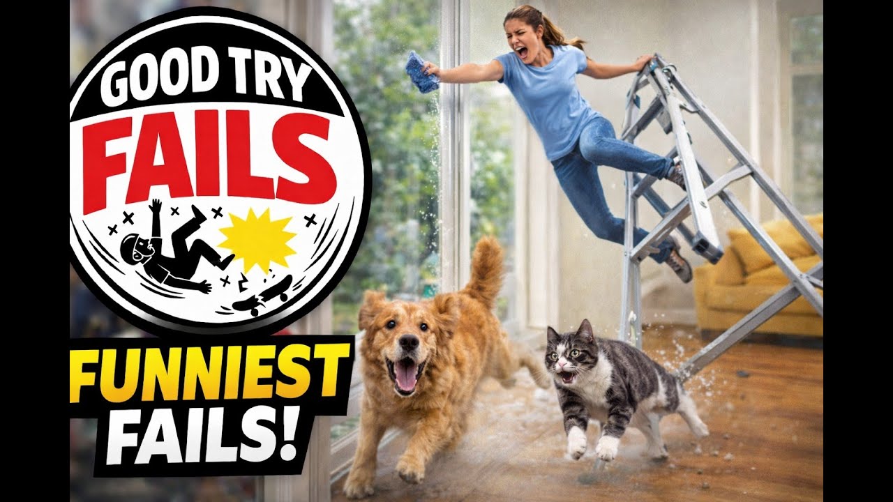 Funny Everyday Fails Caught on Camera 😂🤣👀-  Ultimate Work & Home Bloopers