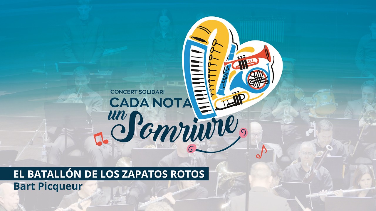 El batallón de los zapatos rotos de Bart Picqueur   Banda Fundación Sanganxa