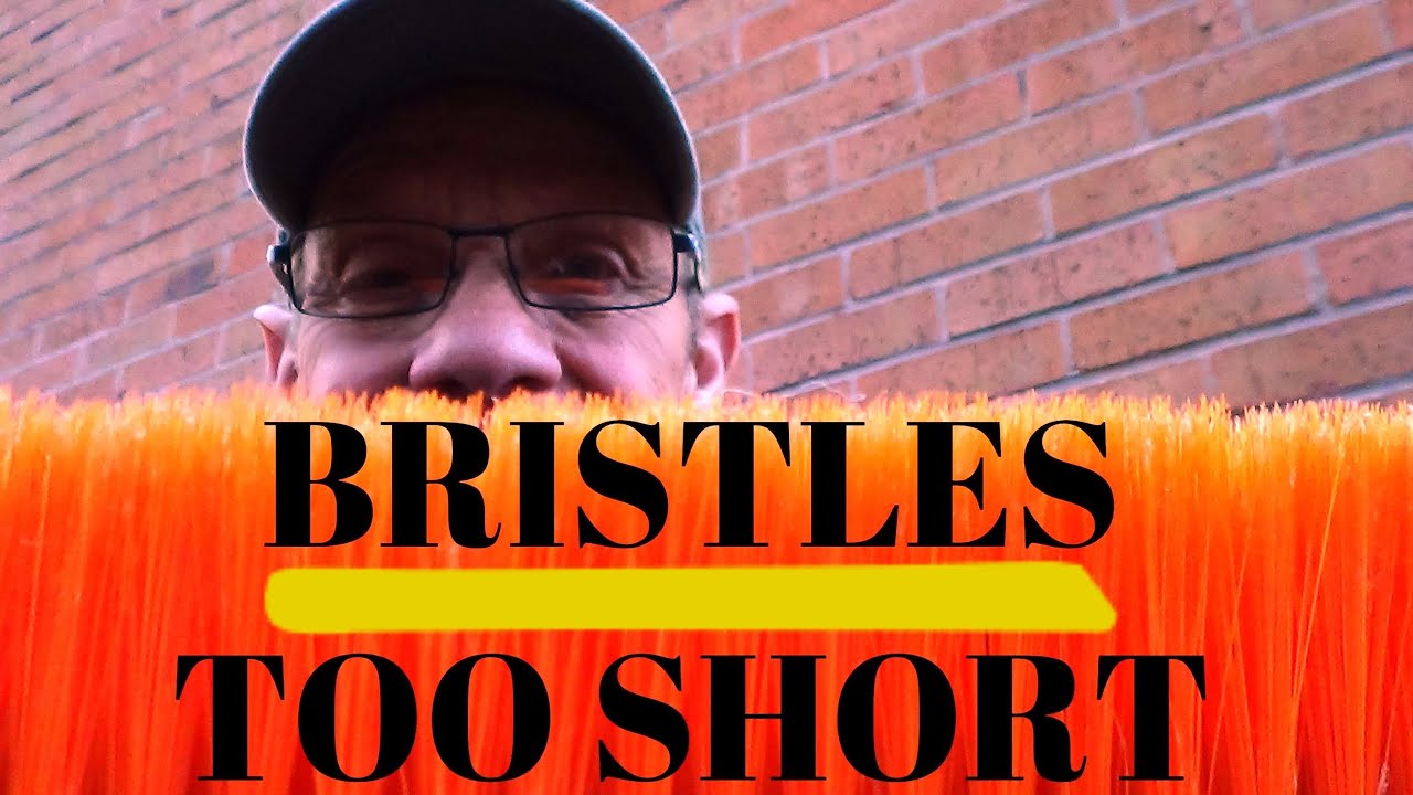 Bristles too short?  - Window cleaning brush