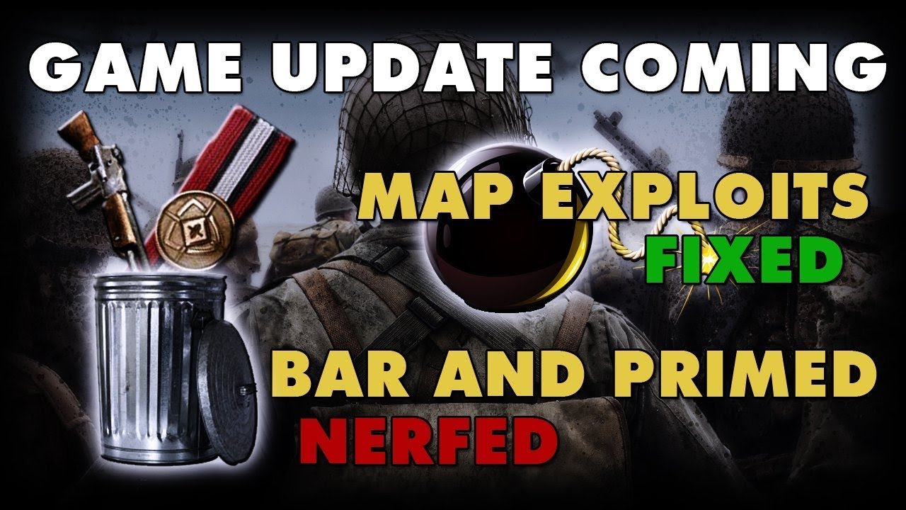 CoD WW2 Update Coming - New Game Modes, BAR Nerf, Primed Basic Training Skill Nerf, Winter Event!