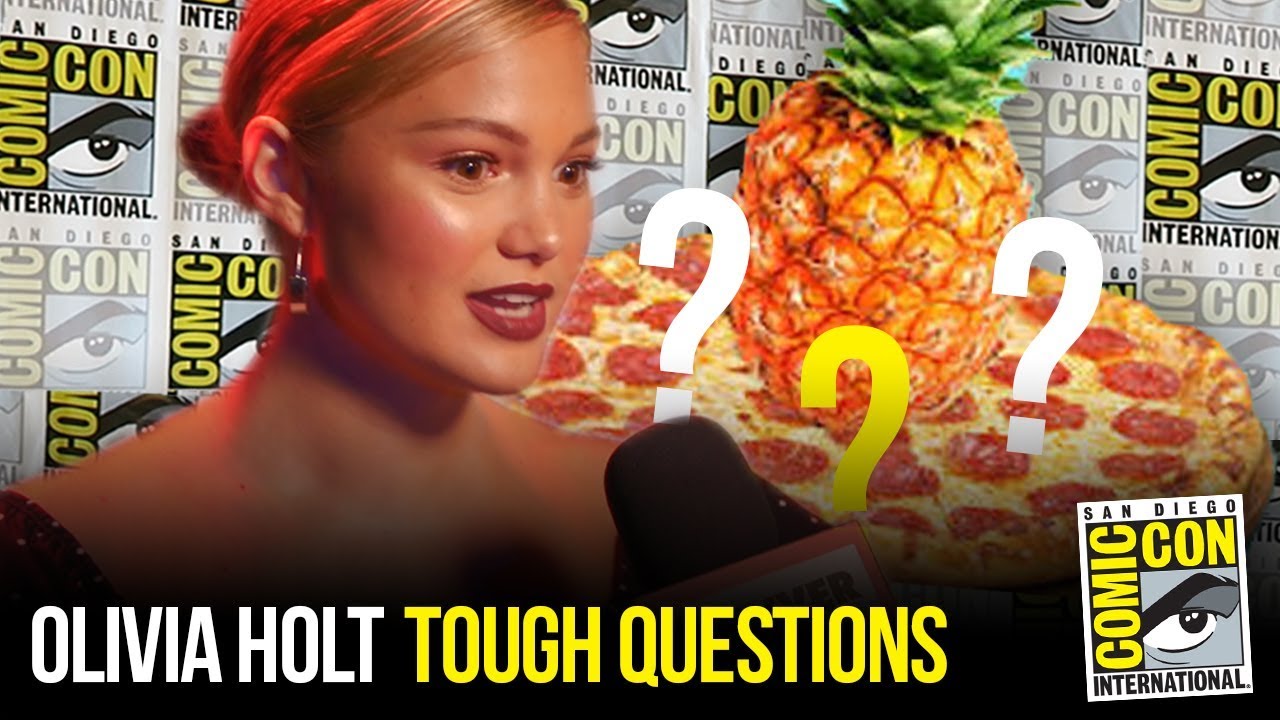 Olivia Holt Answers the TOUGHEST Questions at Comic Con 2018