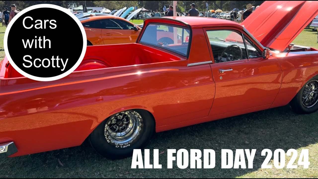 All Ford Day Geelong 2024 - Cars with Scotty