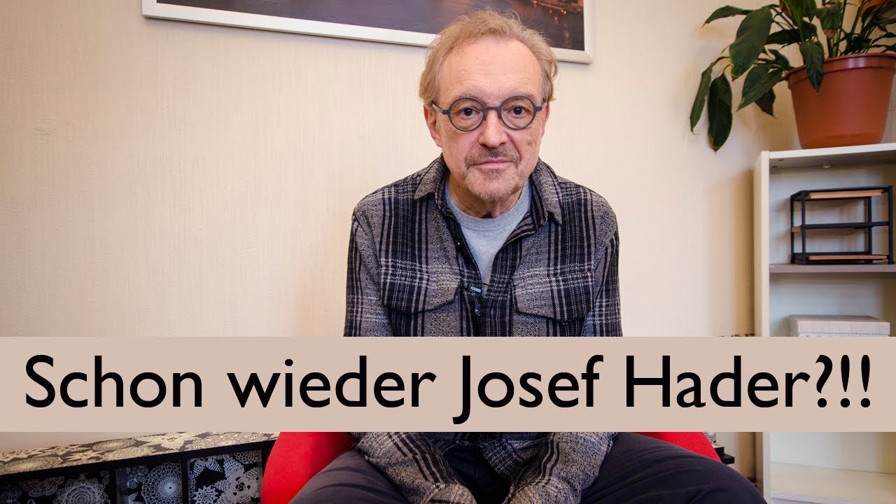 AUF DEM ROTEN STUHL | Schon wieder Josef Hader?!!