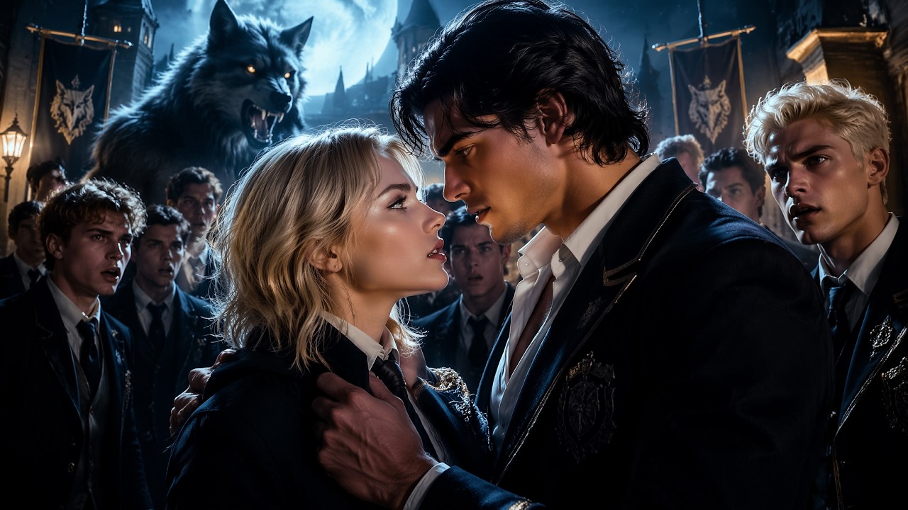 🐺 Forced to marry, she infiltrates Werewolf Academy as a man. The mysterious heartthrob is obsessed!