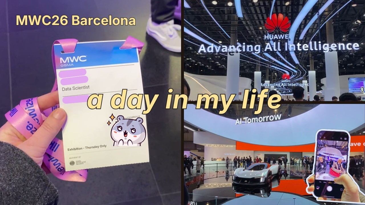My First Time at MWC 2026 | A Day in the Life of a Data Science Intern