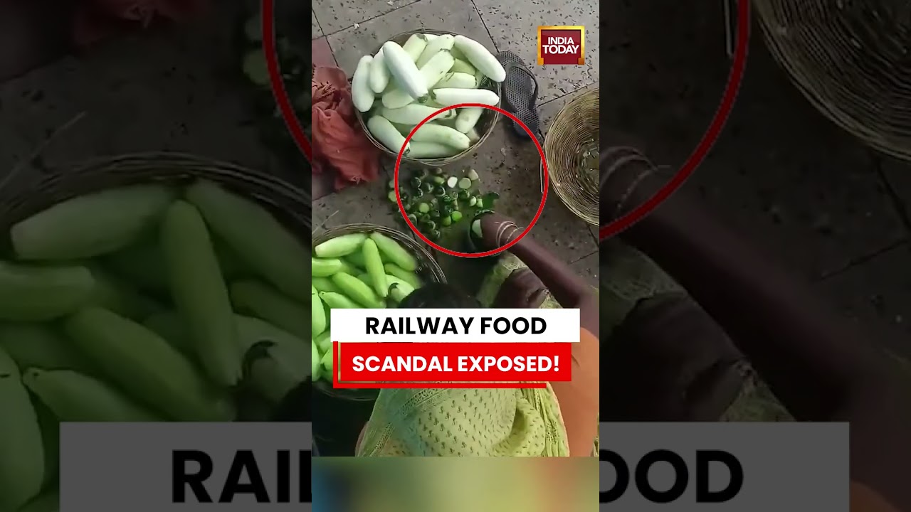 Viral Video: Railway Food Scandal Exposed At Platform Raising Serious Health Concerns #viral