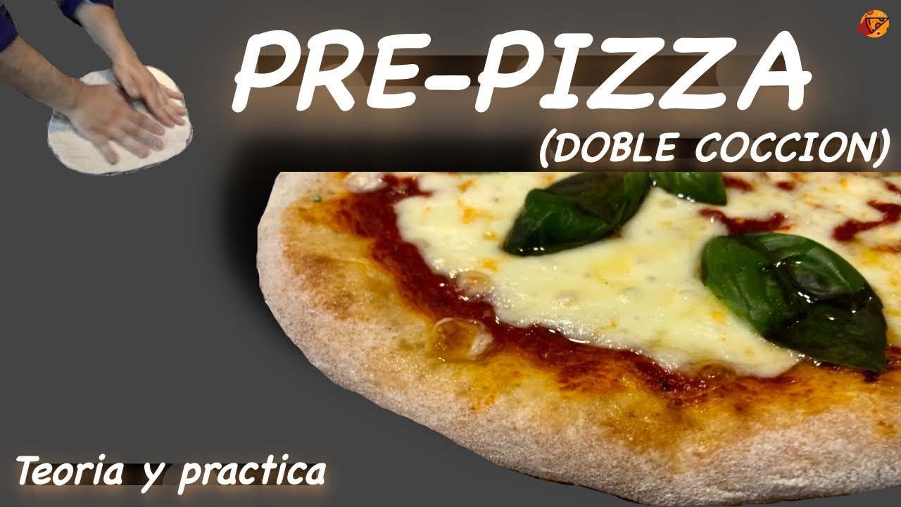 COMO HACER PREPIZZA. Tutorial para elaborar pizzas de doble coccion.
