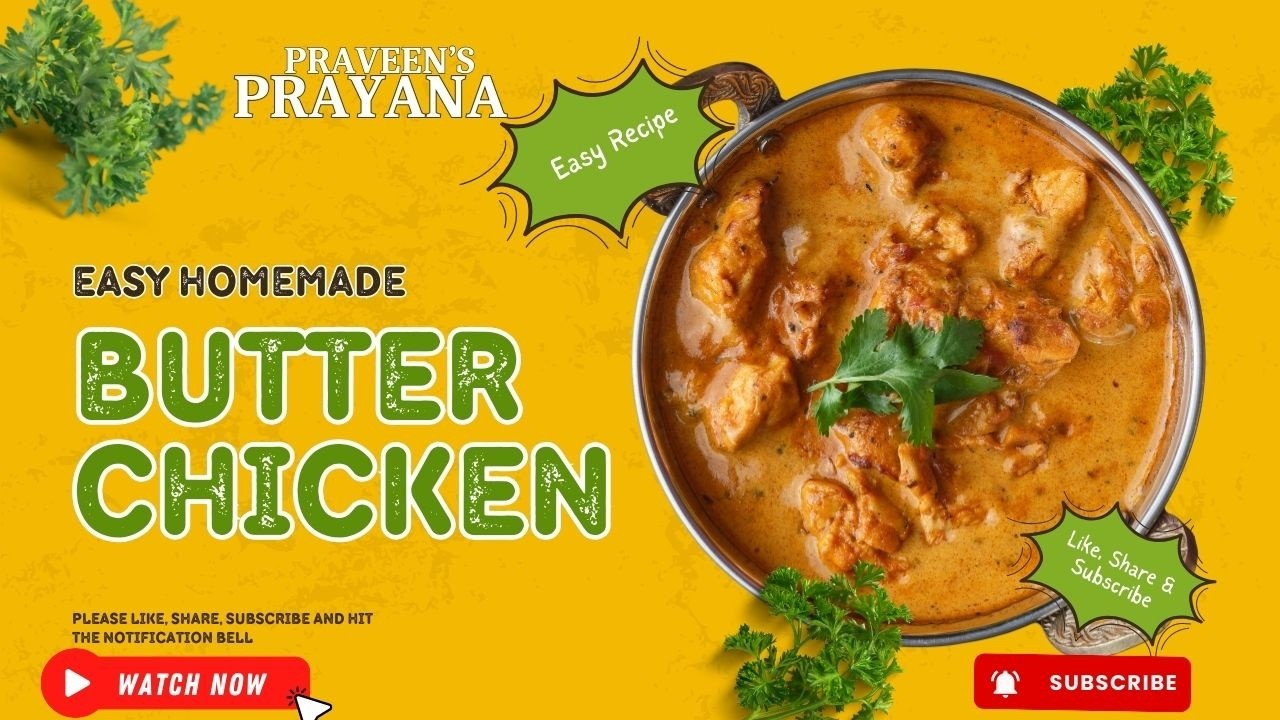 ബട്ടർ ചിക്കൻ | Butter Chicken Recipe | Restaurant style perfect and easy Malayalam Recipe