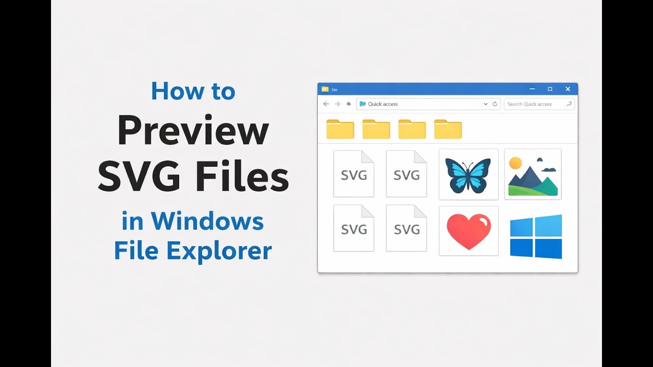 Как просмотреть SVG-файлы в проводнике Windows без Microsoft PowerToys