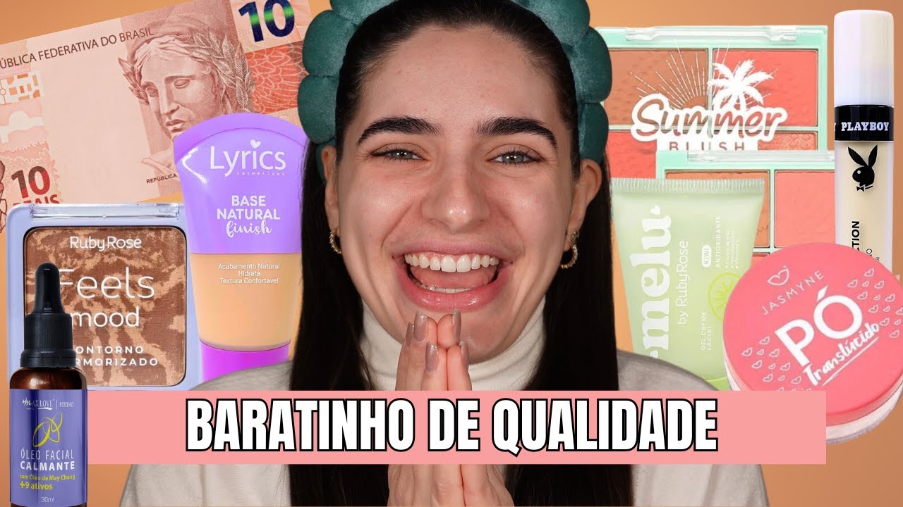 MAQUIAGENS BARATINHAS ATÉ R$10,00 REAIS