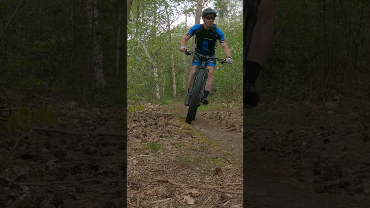 MTB Bikepark Olen black jump singletrack