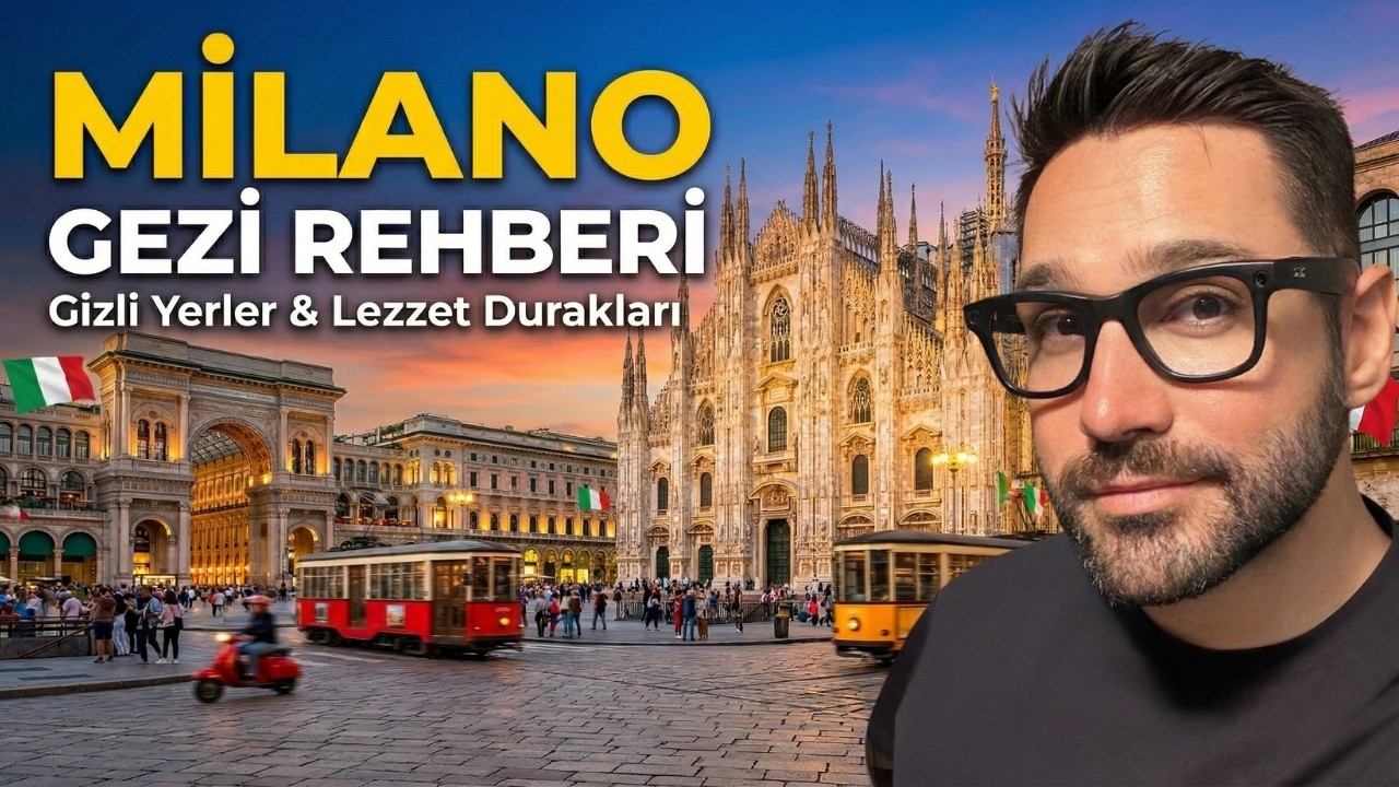 Milano VLOG Gezi Rehberi 🇮🇹| Duomo, Galleria & İtalyan Lezzet Turu 🍕🍨