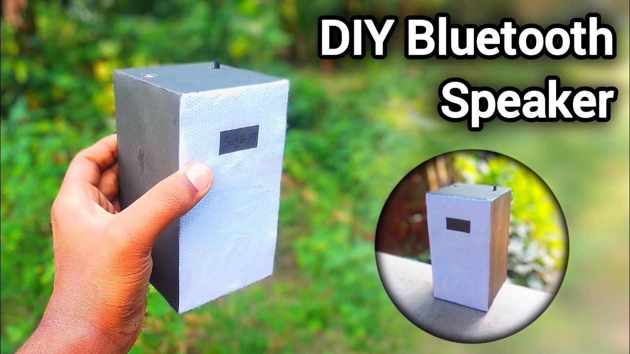 Homemade Bluetooth Speaker making || Diy Speaker || Bluetooth Speaker || Sajib DIY