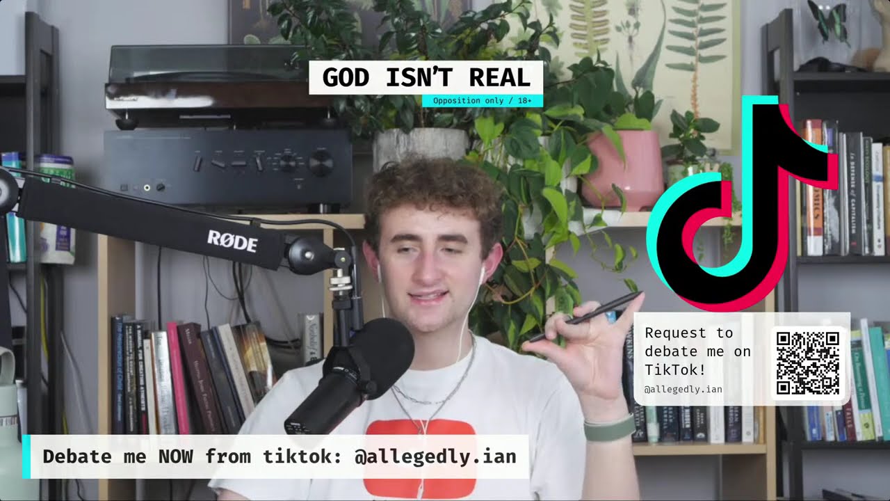 God Isn't Real! Unless... Come debate! [7/14/2026]