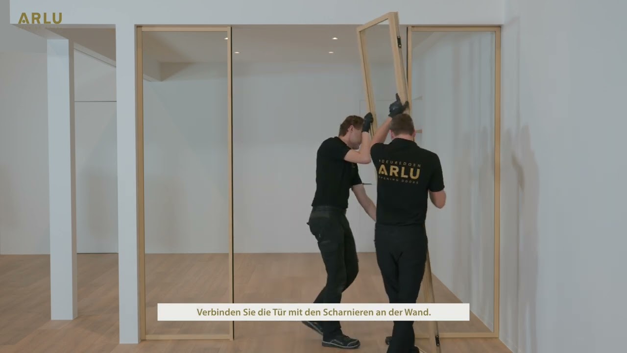 Divina  Doppeldrehtür - Installationsvideos