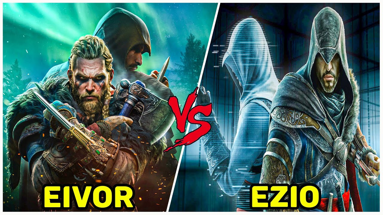 Assassin's Creed Valhalla VS Assassin's Creed Revelations - Combat | Eivor VS Ezio