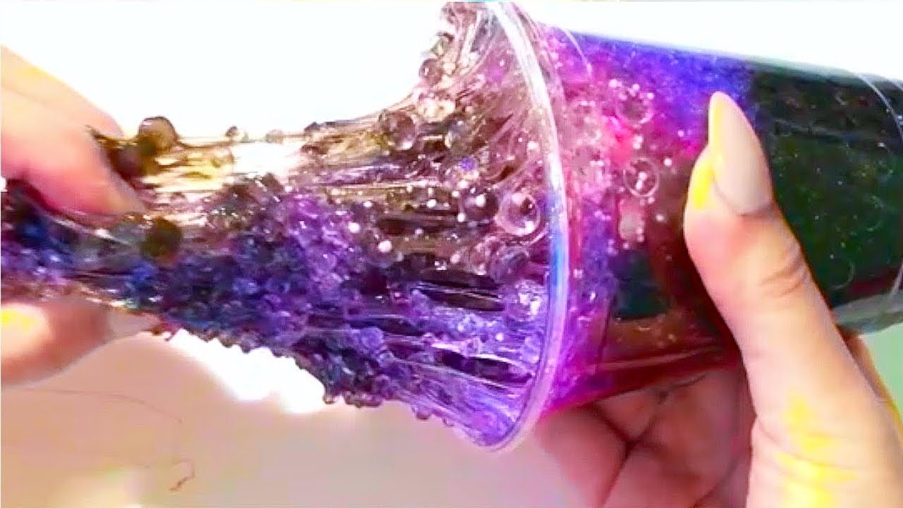 Zeldzame kristal slijm! Slime van kristallen! (Super duur!)