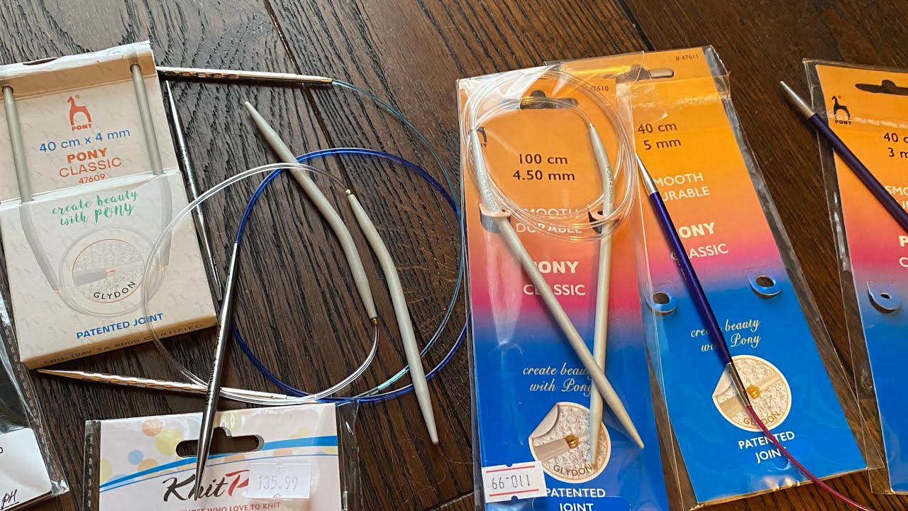 Спицы PONY | pony knitting needle review