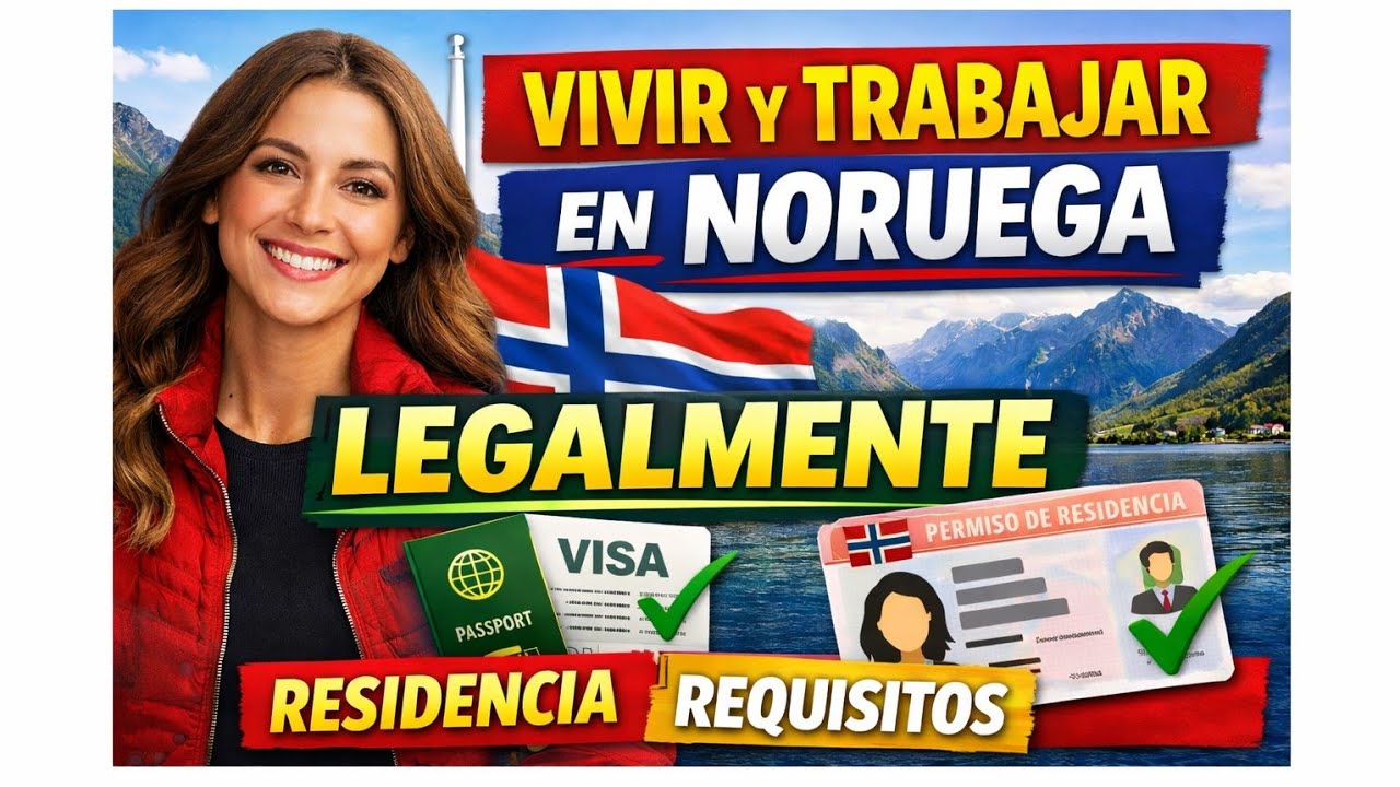 Cómo vivir y trabajar legalmente en Noruega 🇳🇴 | Reglas, residencia y permisos para extranjeros