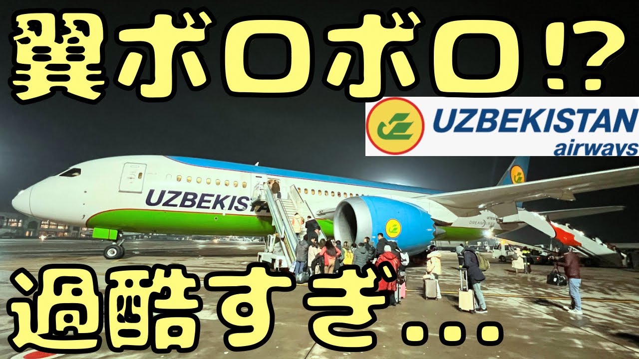 【この飛行機大丈夫か？】もう色々とカオスすぎる空港から東京🇯🇵まで直行便で帰国すると...
